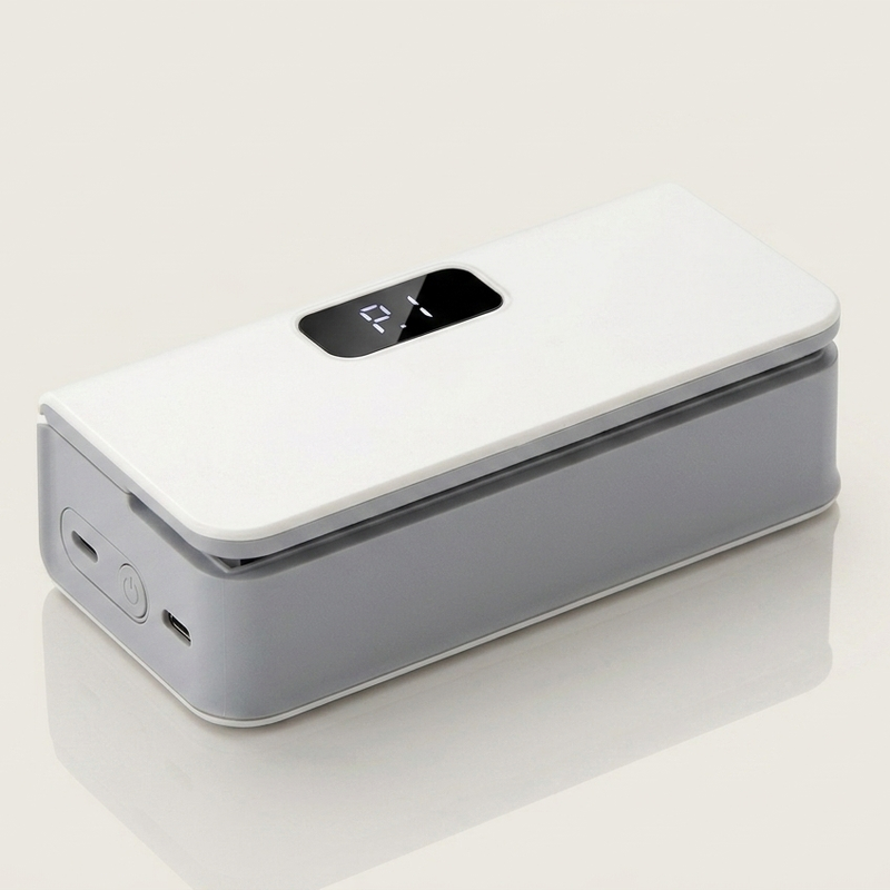 Selladora de bolsas SealBite en blanco y gris